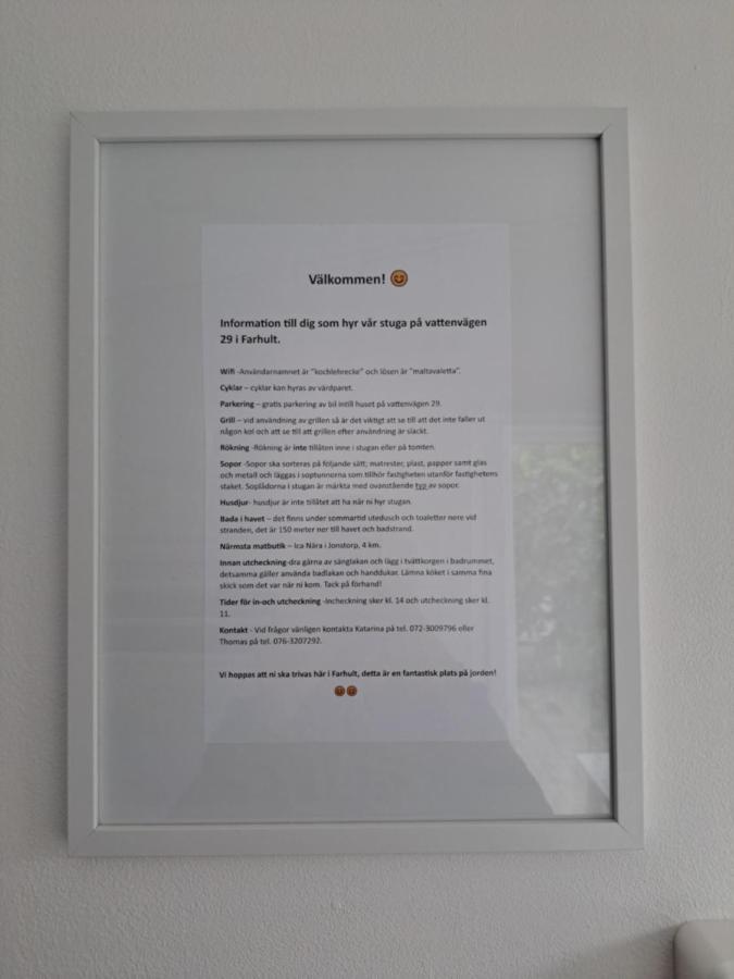 Вілла Harmony In Farhult Екстер'єр фото